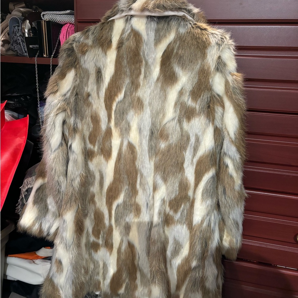 Faux Fur Coat
